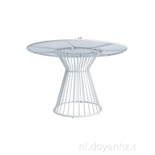 Metalen ronde tafel van 120 cm